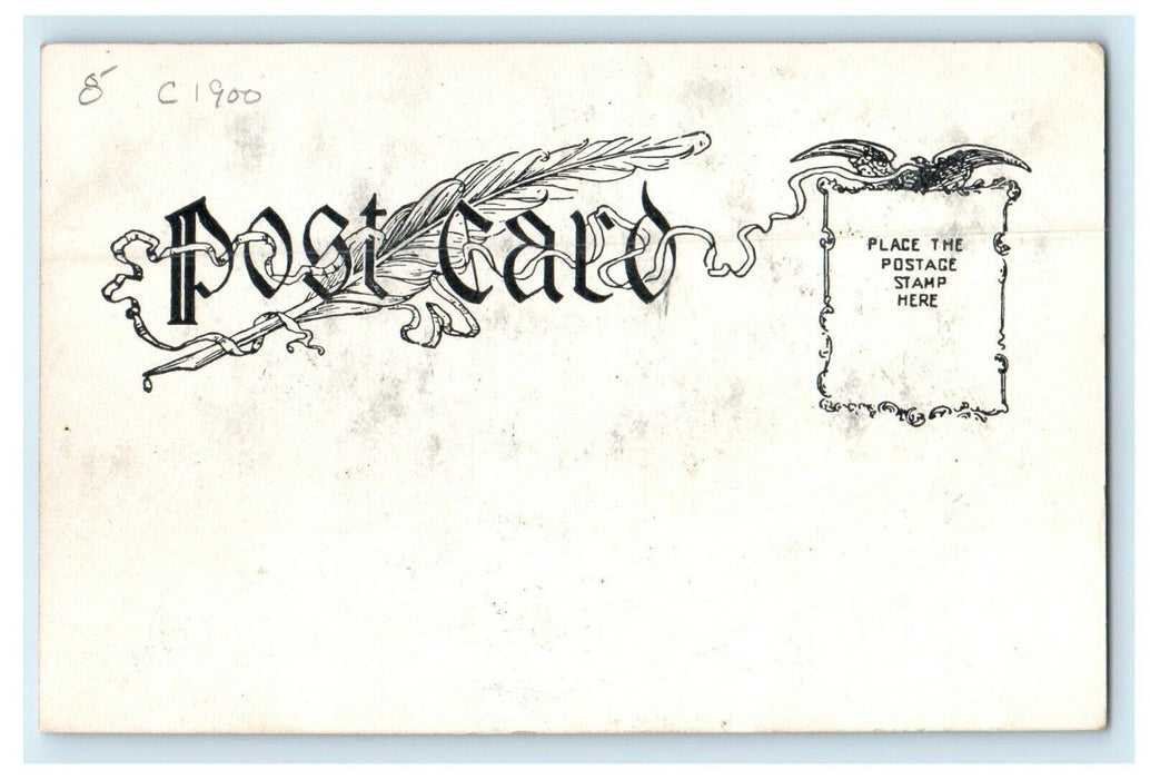 1900 Harraseeket River So Freeport, Maine ME Antique Unposted Postcard
