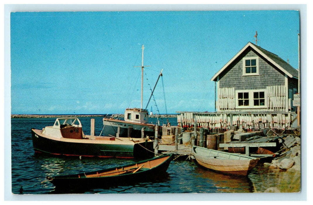 1907 Greetings from Misquamicut Beach, Rhode Island, RI Postcard
