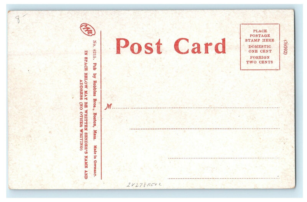 Pequoig House Street View Athol Massachusetts MA Unposted Postcard