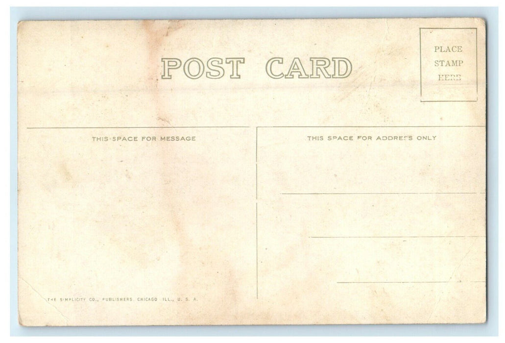 c1910 City Hall Building Street View Omaha Nebraska NE Unposted Antique Postcard