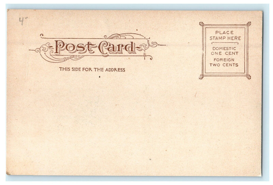 1905 Soldiers Monument in Providence Rhode Island RI Postcard
