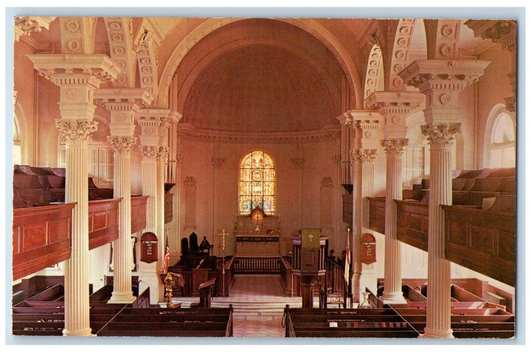 1971 St. Philips Episcopal Church Charleston South Carolina SC Postcard