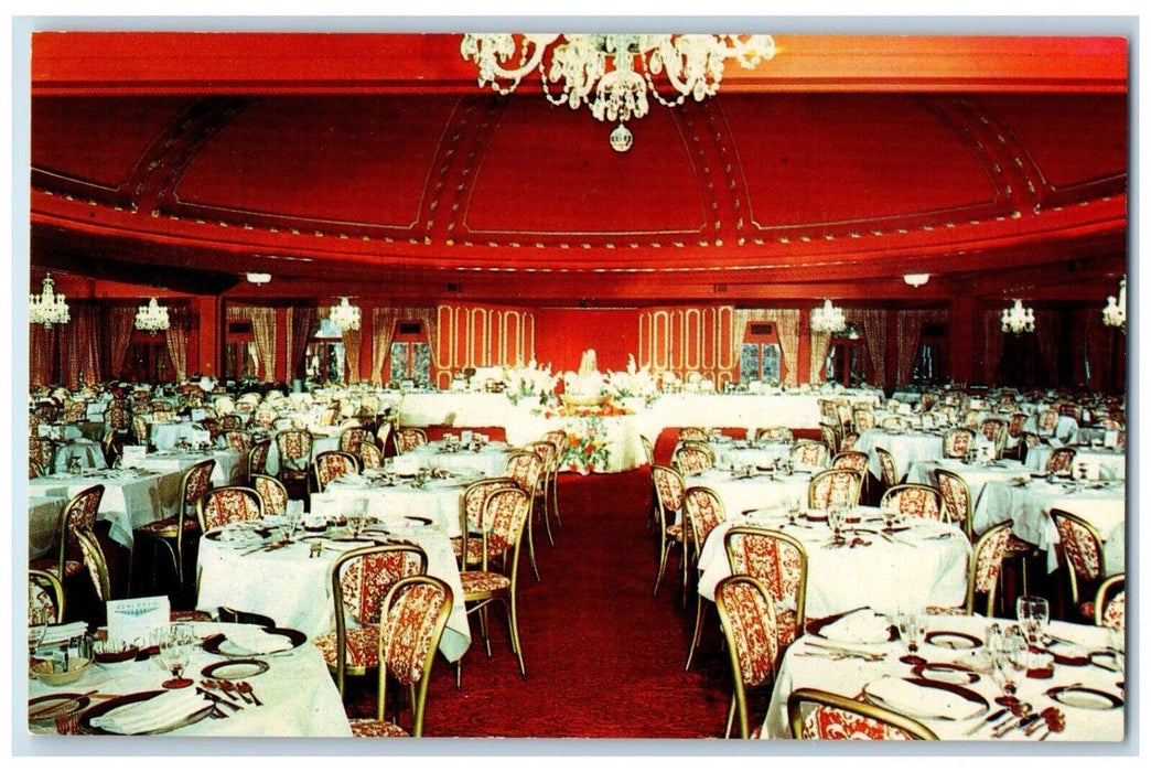 The New Ocean House Main Dining Room Swampscott Massachusetts MA Postcard