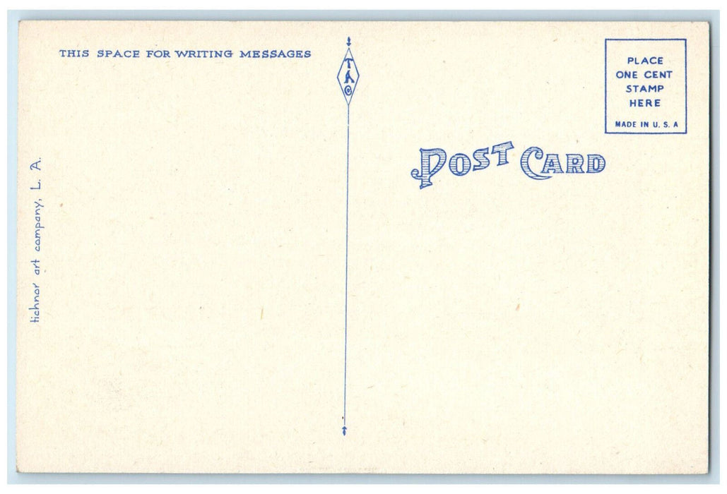 c1930's University of California at Los Angeles Westwood California CA Postcard