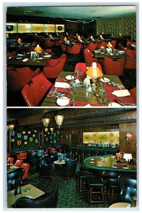 King's Grant Motor Inn And Restaurant Dining Room Interior Danvers MA Postcard