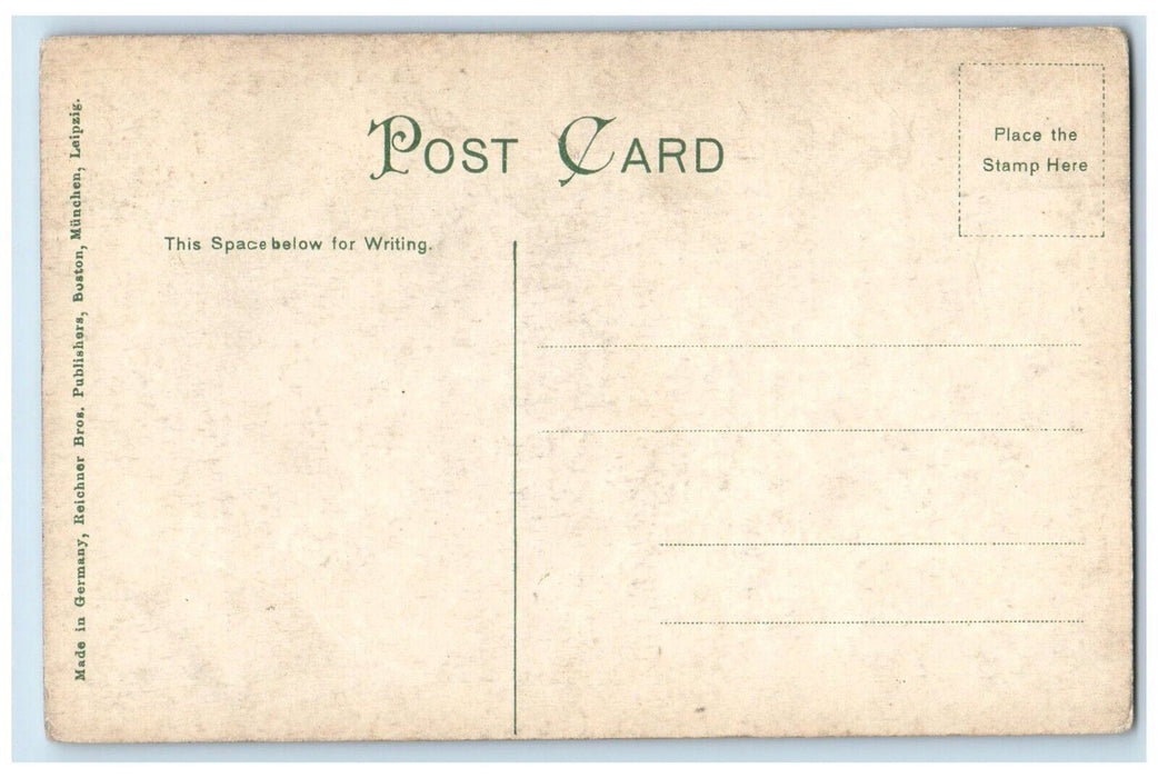 c1910's Salem Street View Stores Building Boston Massachusetts MA Postcard