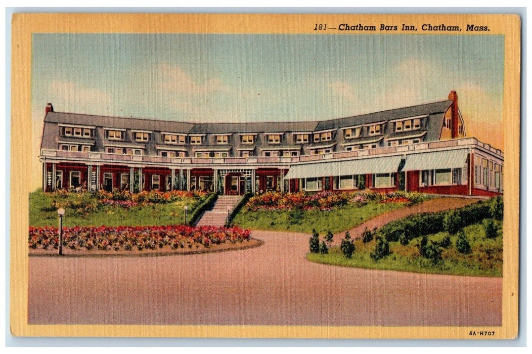 Chatham Bars Inn Hotel Chatham Massachusetts MA Unposted Vintage Postcard