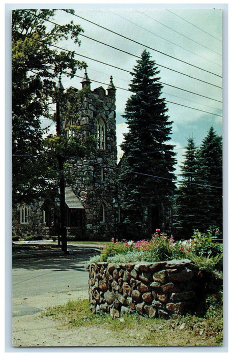 c1950's St. Patrick's Church Jaffrey New Hampshire NH Vintage Postcard