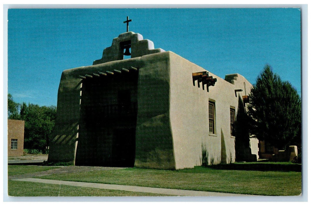 c1960's St. James Episcopal Church, Clovis New Mexico NM View Gram Postcard