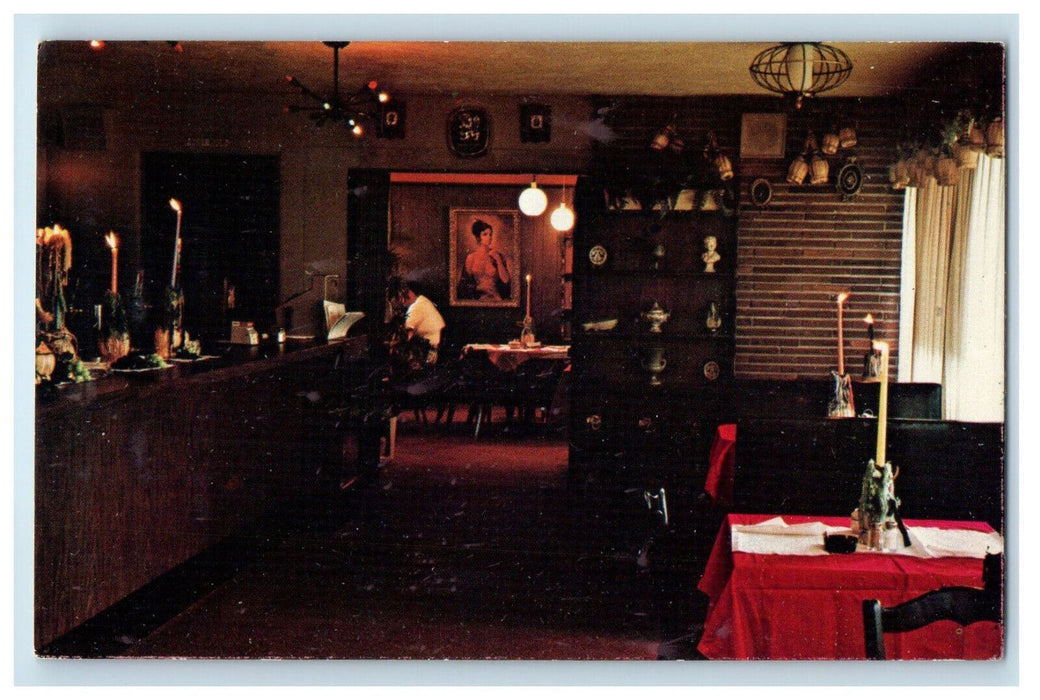 c1960s Italian Village Atlantic Ave. Daytona Beach Shores Florida FL Postcard