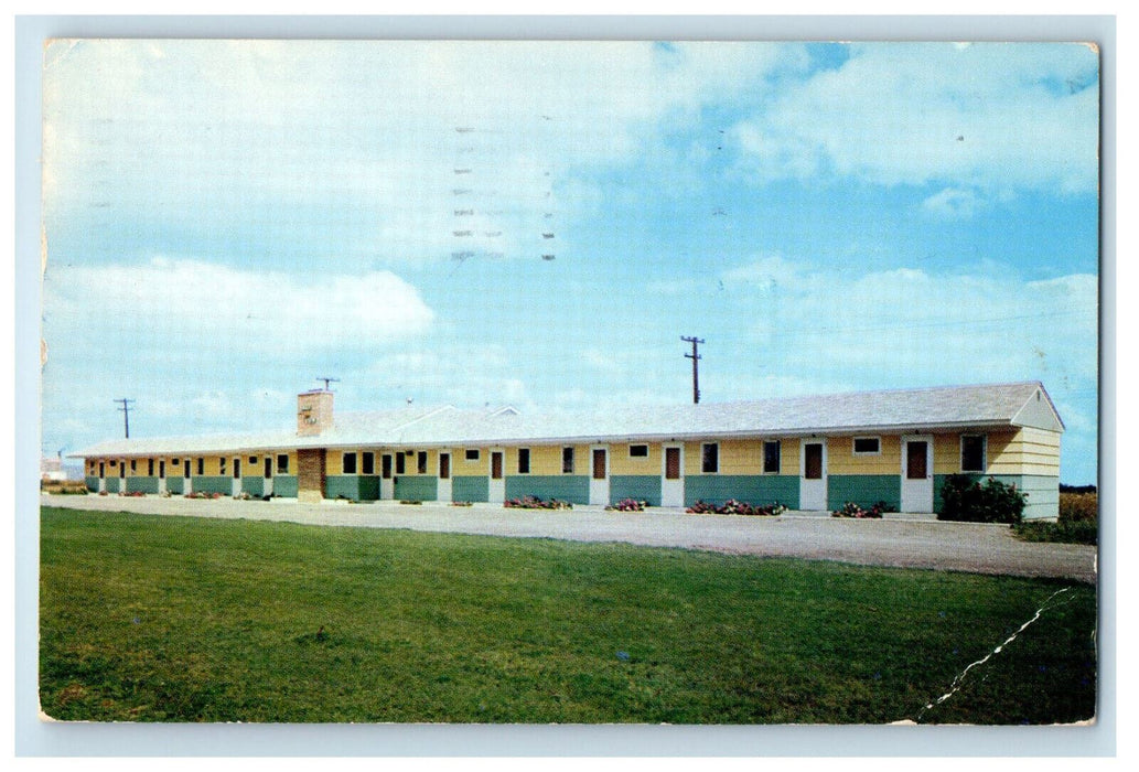 1956 Lake View Motel US Highway 2 13 53 Superior Wisconsin WI Postcard