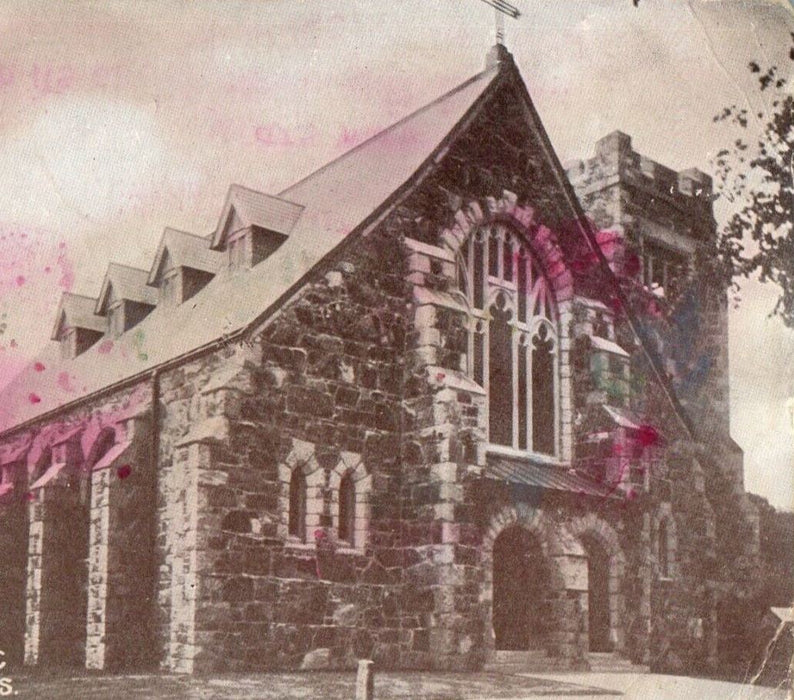 1907 Sacred Heart Roman Catholic Church Manchester Massachusetts MA Postcard