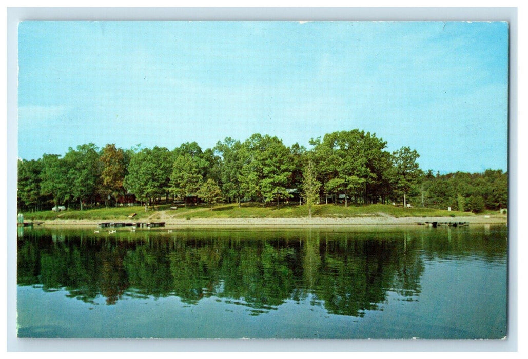 1966 Miller's Shady Rest Lake Of Ozarks Gravois Mills Missouri MO Postcard