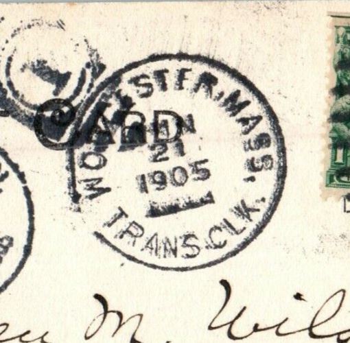 1905 Christ's Protestant Episcopal Church Springfield Massachusetts MA Postcard