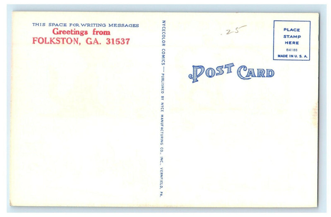 c1940's Variety Is The Spice Of Life Cats Paying Comic Funny Postcard