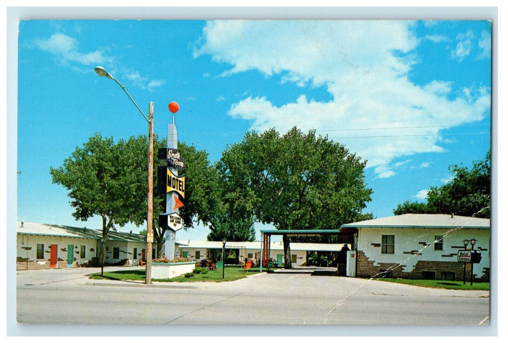 c1960s South Town Motel, Rapid City South Dakota SD Posted Postcard