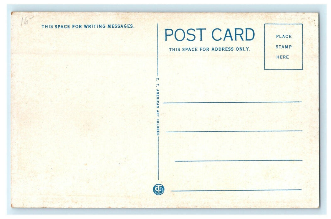 1933 Atlantic Beach, Pleasant View, Westerly Rhode Island, RI Postcard