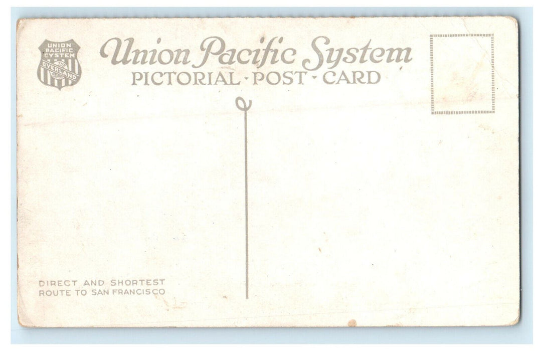 c1910s Union Pacific Limited Train Lucin Cut-Off Salt Lake Utah UT Postcard