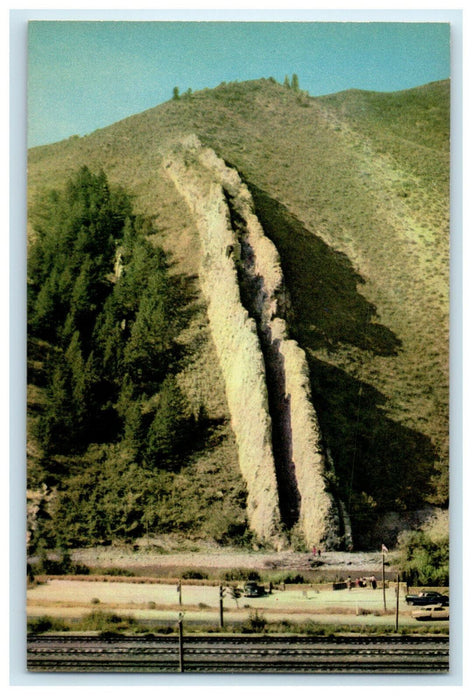 c1950s Devil's Slide US Highway 30s Weber Canyon Utah UT Unposted Postcard