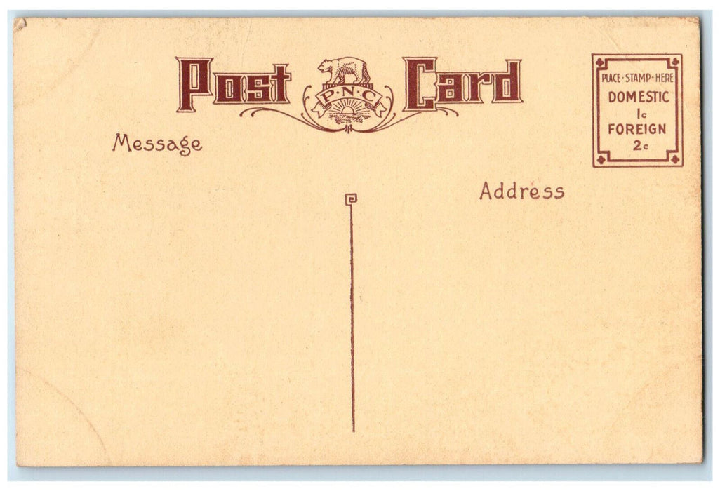 1915 The Exposition City, The Bank of California San Francisco CA Postcard
