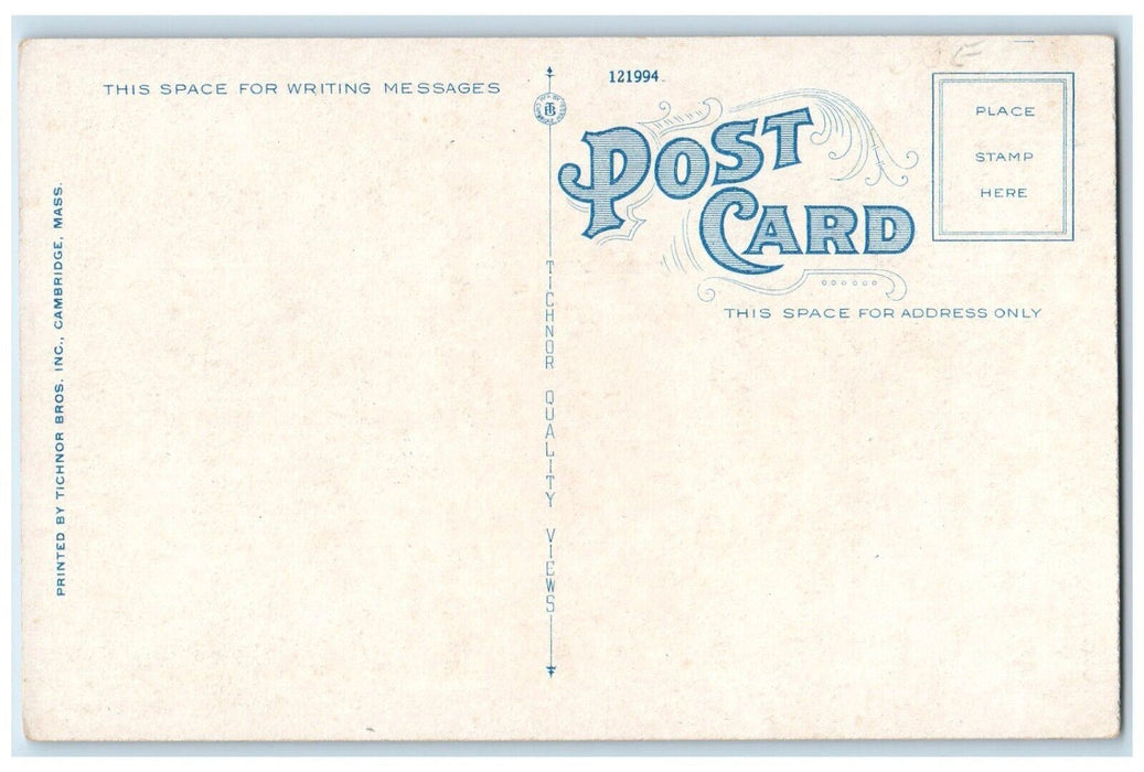 c1930's Hotel Lenox Boylston And Exeter Streets Boston Massachusetts MA Postcard