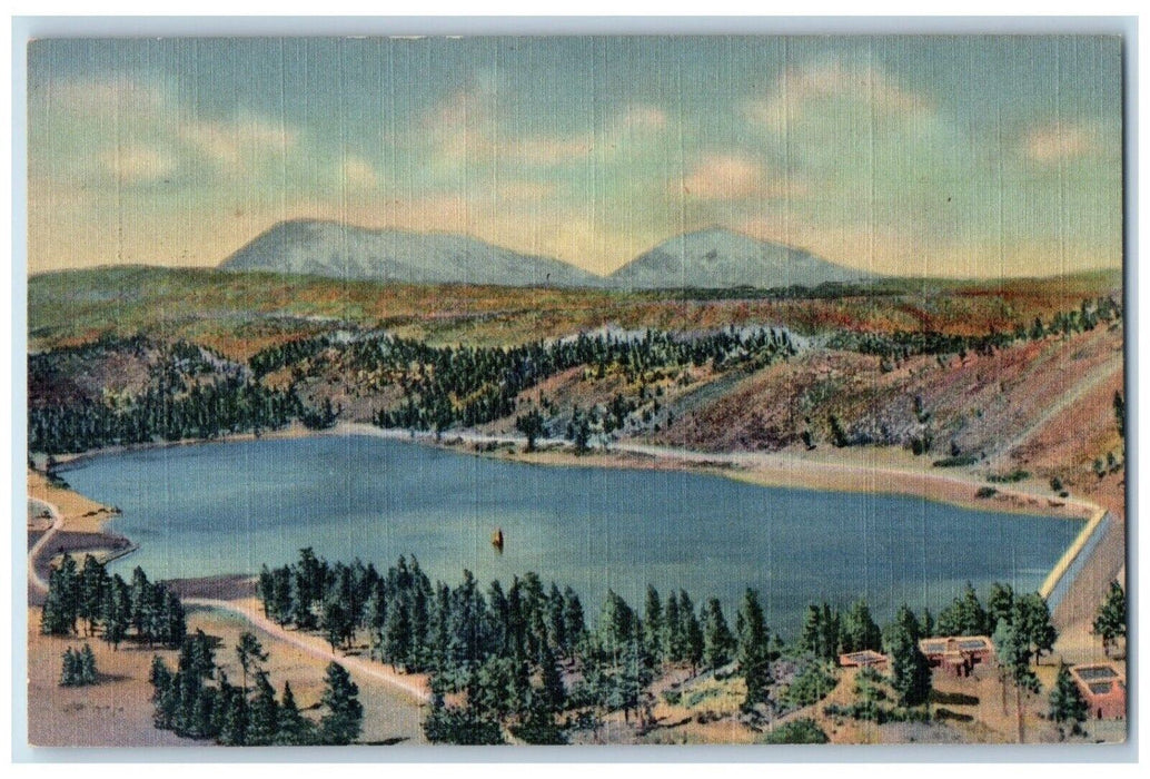 View Of Monument Lake Stonewall District West Of Trinidad Colorado CO Postcard