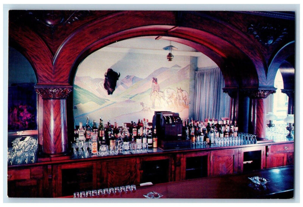 The Old Prospector Bar At Grand Imperial Hotel Taos New Mexico NM Postcard