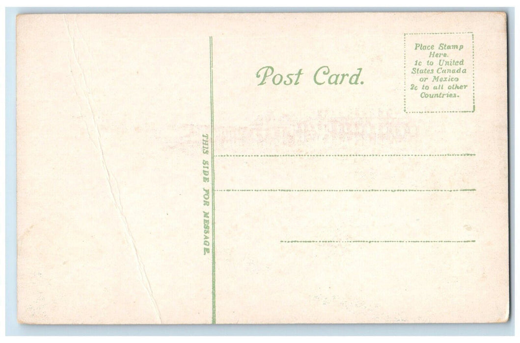 c1910's American Writing Paper Co. Holyoke Massachusetts MA Antique Postcard