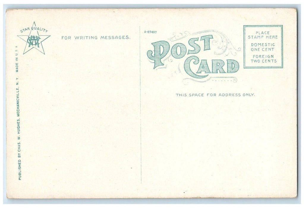c1910's Lake Buel From Westside Great Barrington Massachusetts MA Postcard