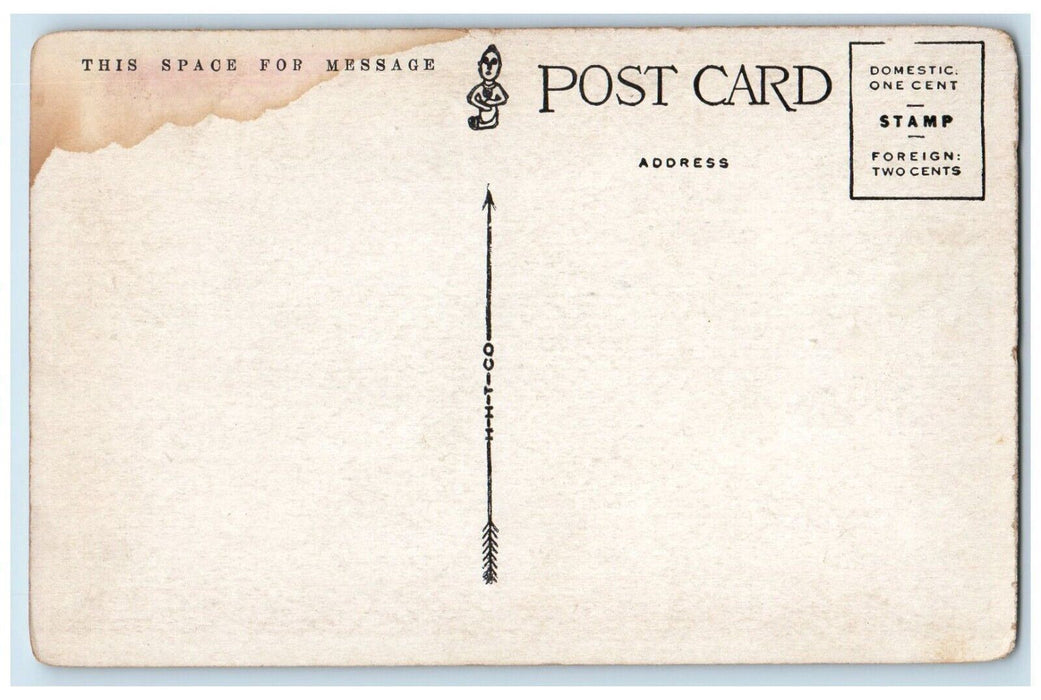 c1920's Rising Out Of Ute Pass Pike's Peak Auto Highway Colorado CO Postcard