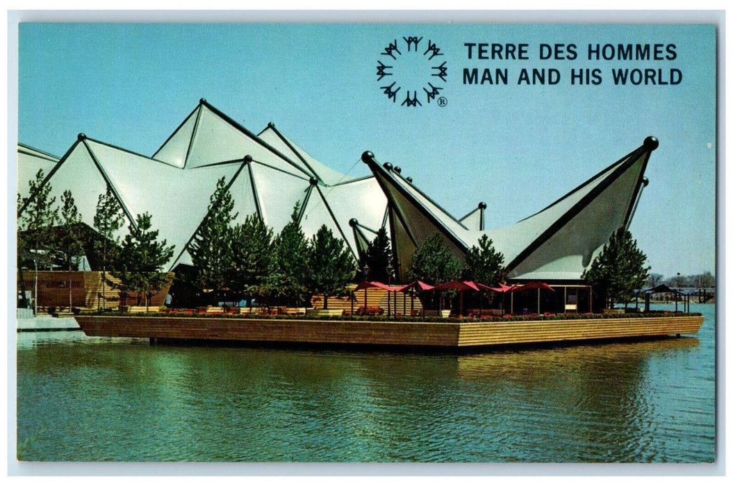 c1960s Terre Des Hommes Man and his World, The Face of Winter, Canada Postcard