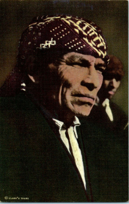 c1940s Indian Mayor Chichicastenango Guatemala Political Unposted Postcard