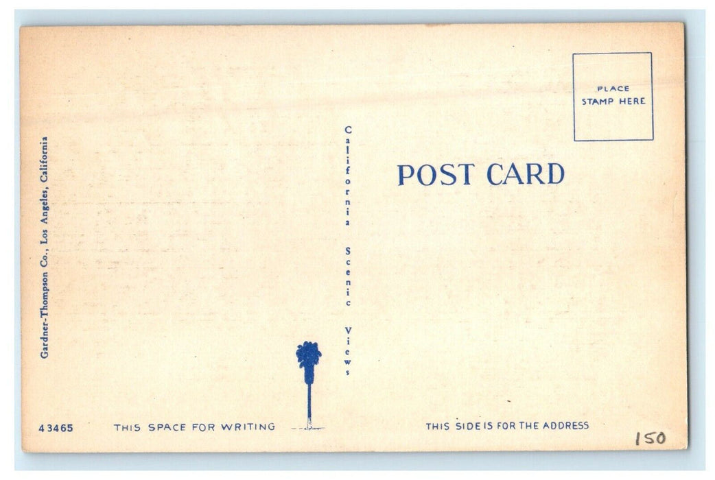 Greetings From California CA, Olympic Memorial Stadium Los Angeles Postcard