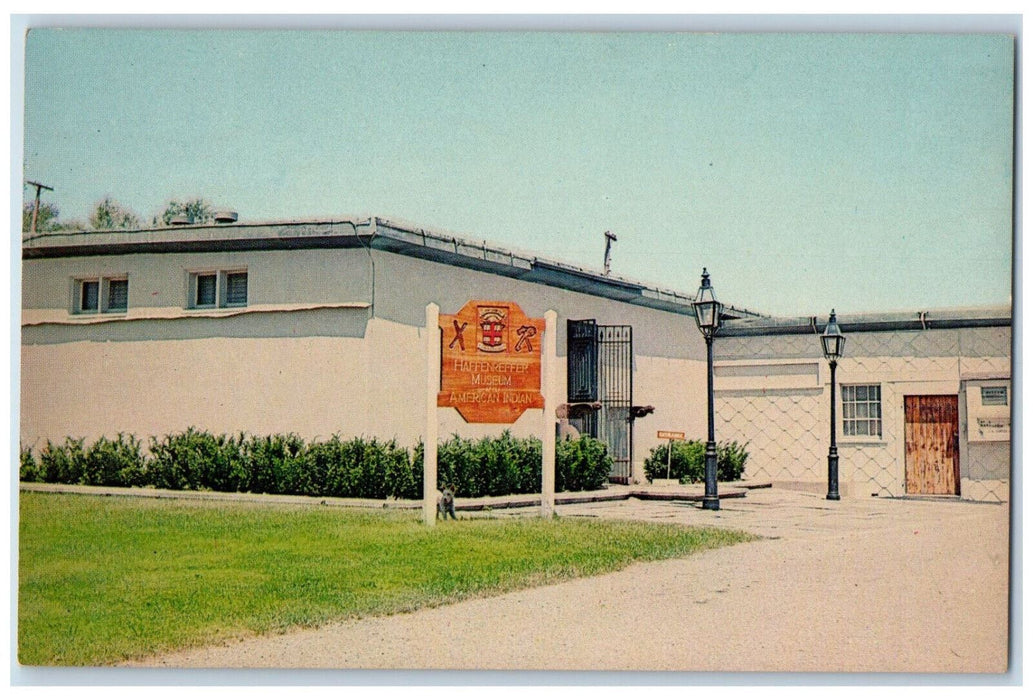 c1960s The Haffenreffer Museum of the American Indian Bristol RI Postcard