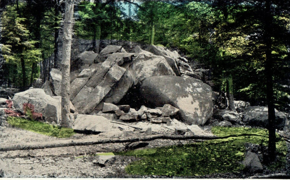 c1910s Forest View, Fort Rock Exeter New Hampshire NH Unposted Postcard
