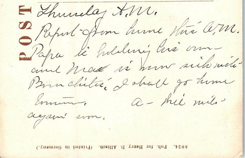 1909 The Mountain Brook, Griswoldville, Massachusetts MA Antique Posted Postcard