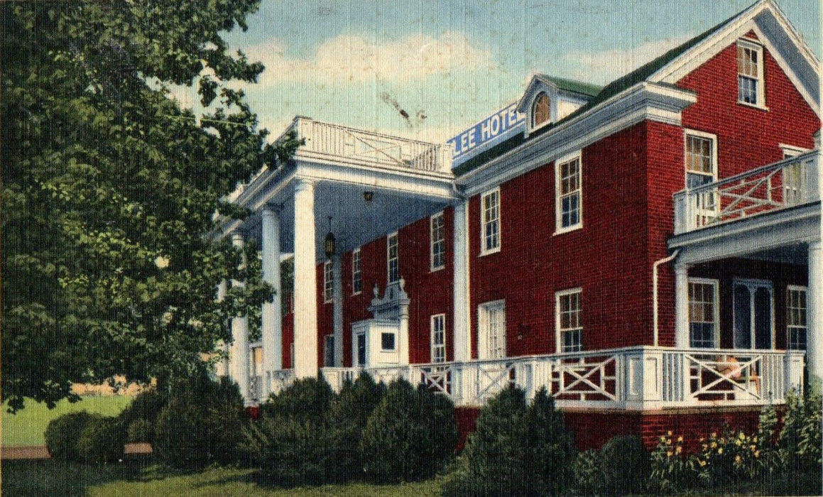 c1930s Shenvalee Hotel "The Home of Hospitality" New Market Virginia VA Postcard