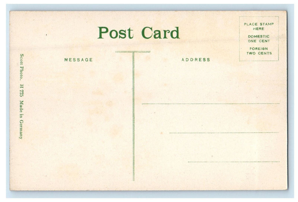 c1910 Sunderland Bridge and Sugar Loaf Mountain, Massachusetts MA Postcard