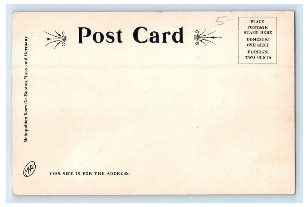 c1905 City Point South Boston Massachusetts MA Antique Unposted Postcard