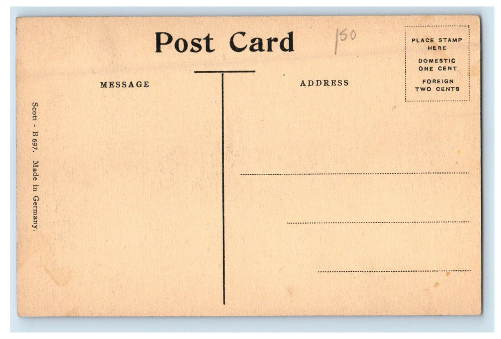 c1910 South from Mt. Sugar Loaf South Deerfield Massachusetts MA Postcard