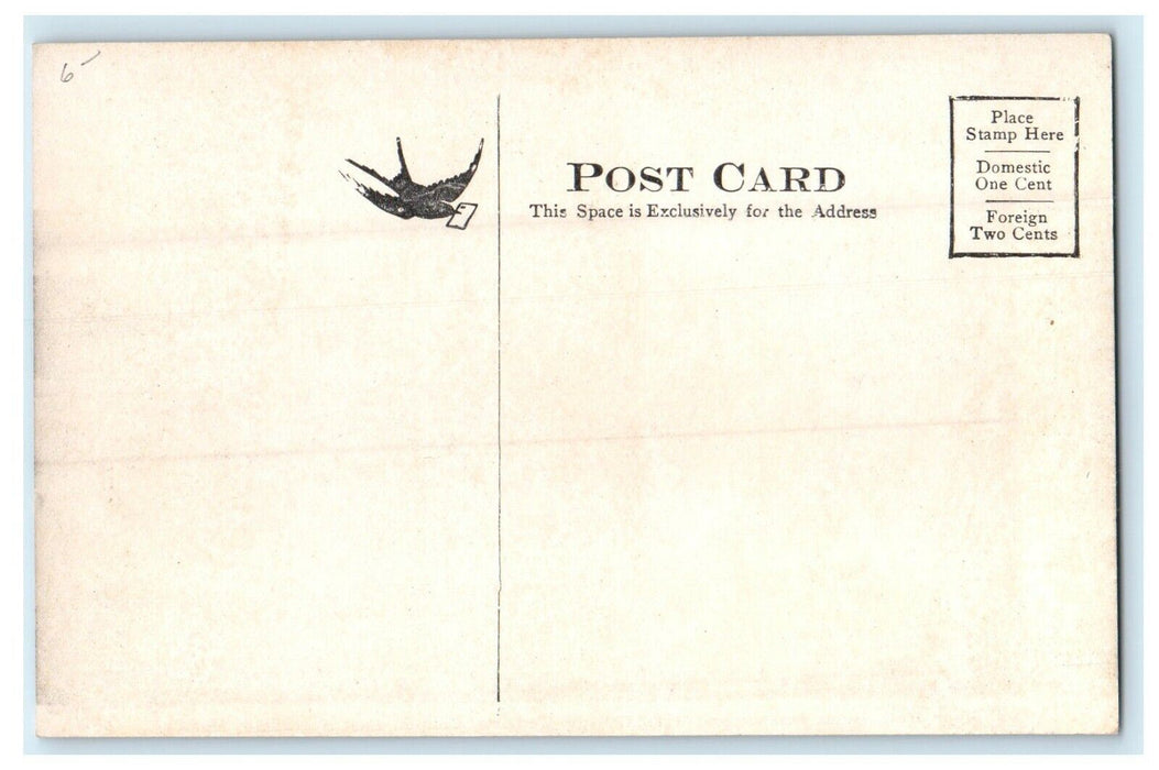 1911 Home Science and Stone Hall, East Northfield Massachusetts MA Postcard