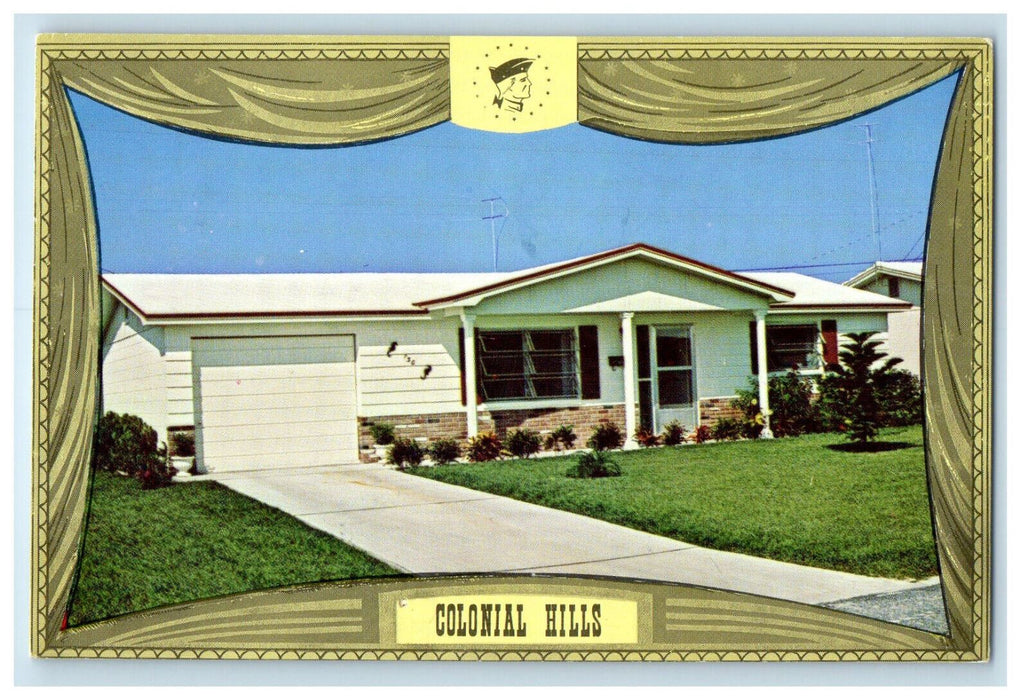 1968 The Madison Colonial Hills New Port Richey Florida FL Postcard