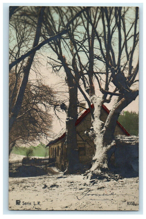 c1910 Old Cabin House Southbridge Massachusetts MA Antique RPPC Postcard