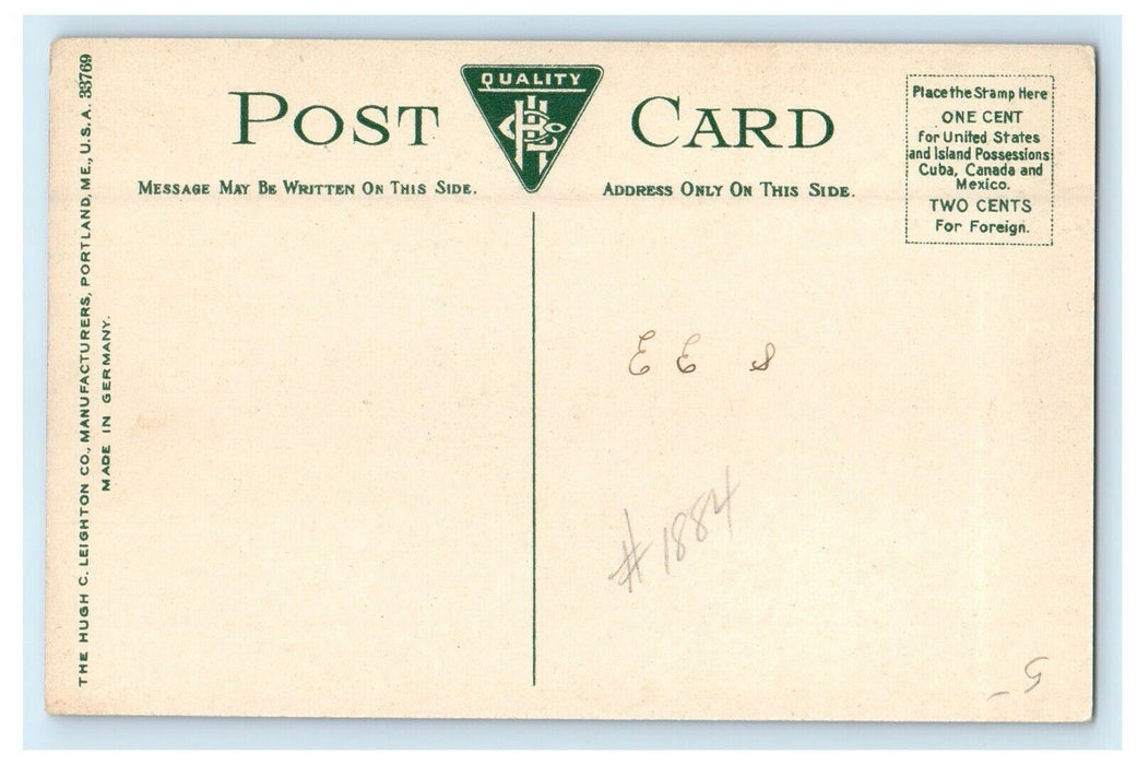 South Deerfield Massachusetts The Congregational Church View MA Postcard
