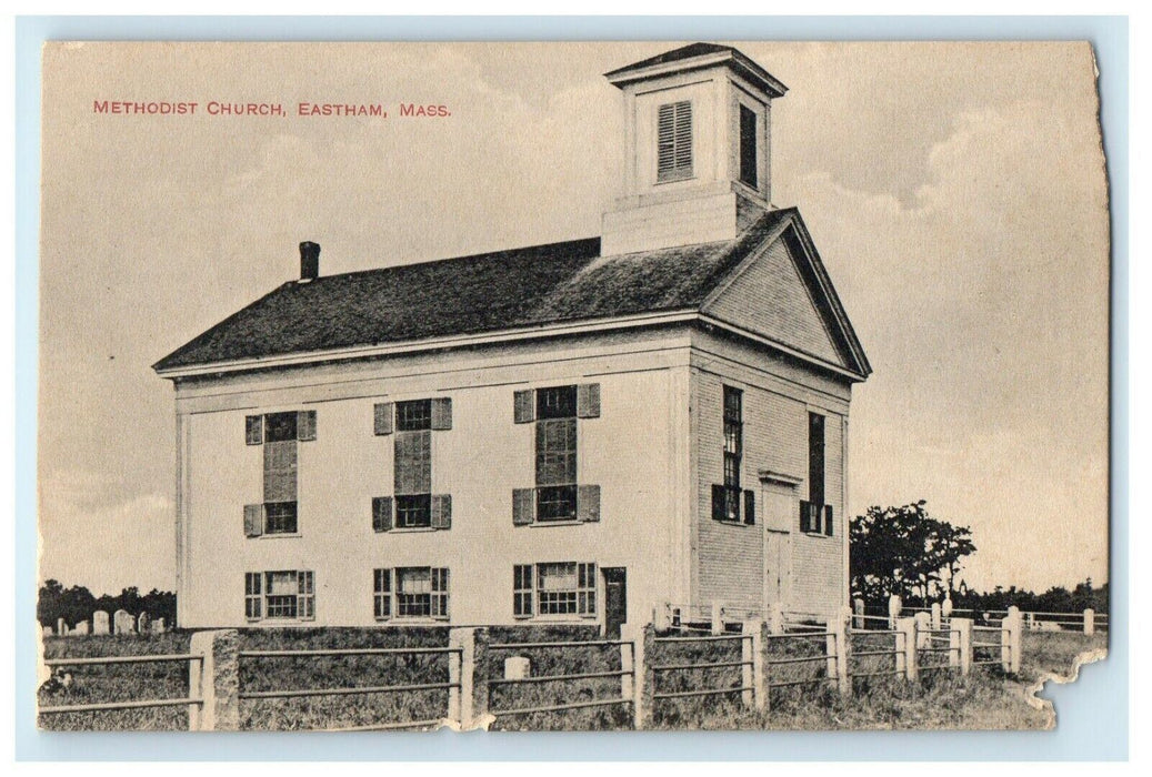 1913 Methodist Church Eastham Massachusetts MA Unposted Antique Postcard
