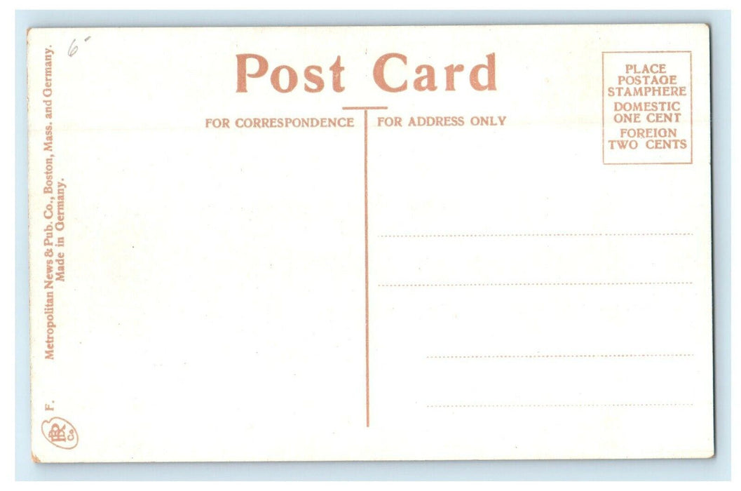 c1905 View Of Old Post Office Deerfield Massachusetts MA Antique Postcard