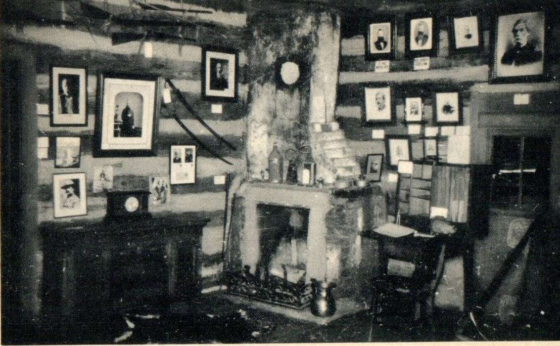 c1940s Governor's Office in Governor's Home Arizona Territory Prescott Postcard