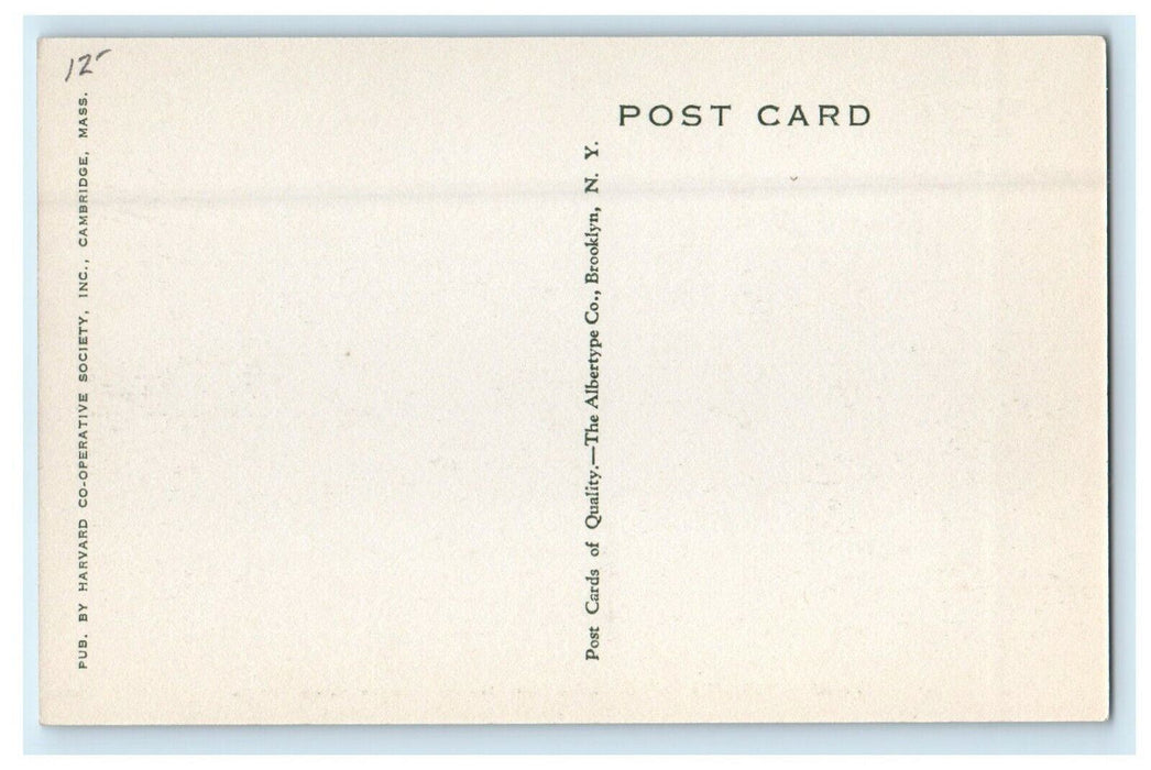 New Harvard University Gymnasium Old Cars Cambridge Massachusetts MA Postcard