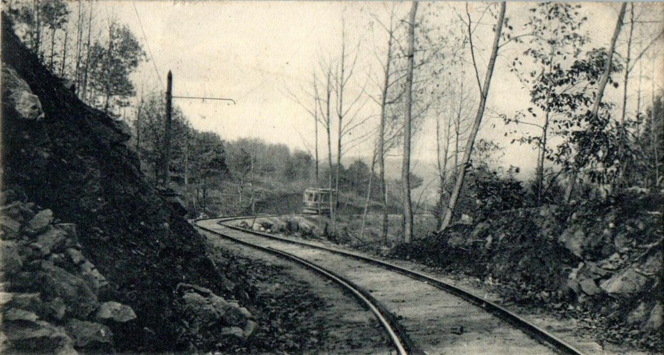 1912 Horse Shoe, Holyoke Range Massachusetts MA Posted Antique RPO Postcard