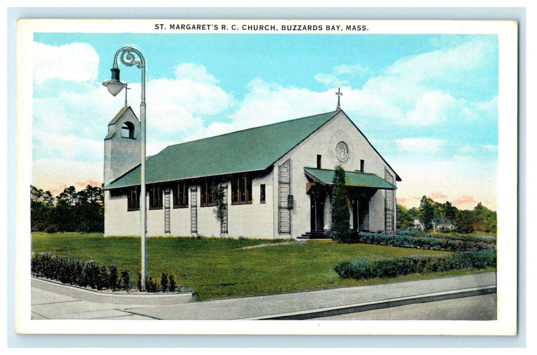 St. Margaret's R.C. Roman Catholic Church Buzzard Bay Massachusetts MA Postcard